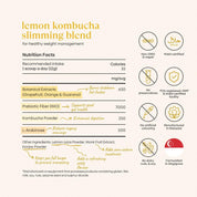 Lemon & Kombucha Slimming Blend