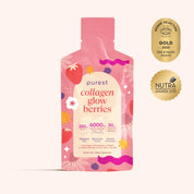 Collagen Glow Berries marine collagen sachet drink – The Purest Co Philippines