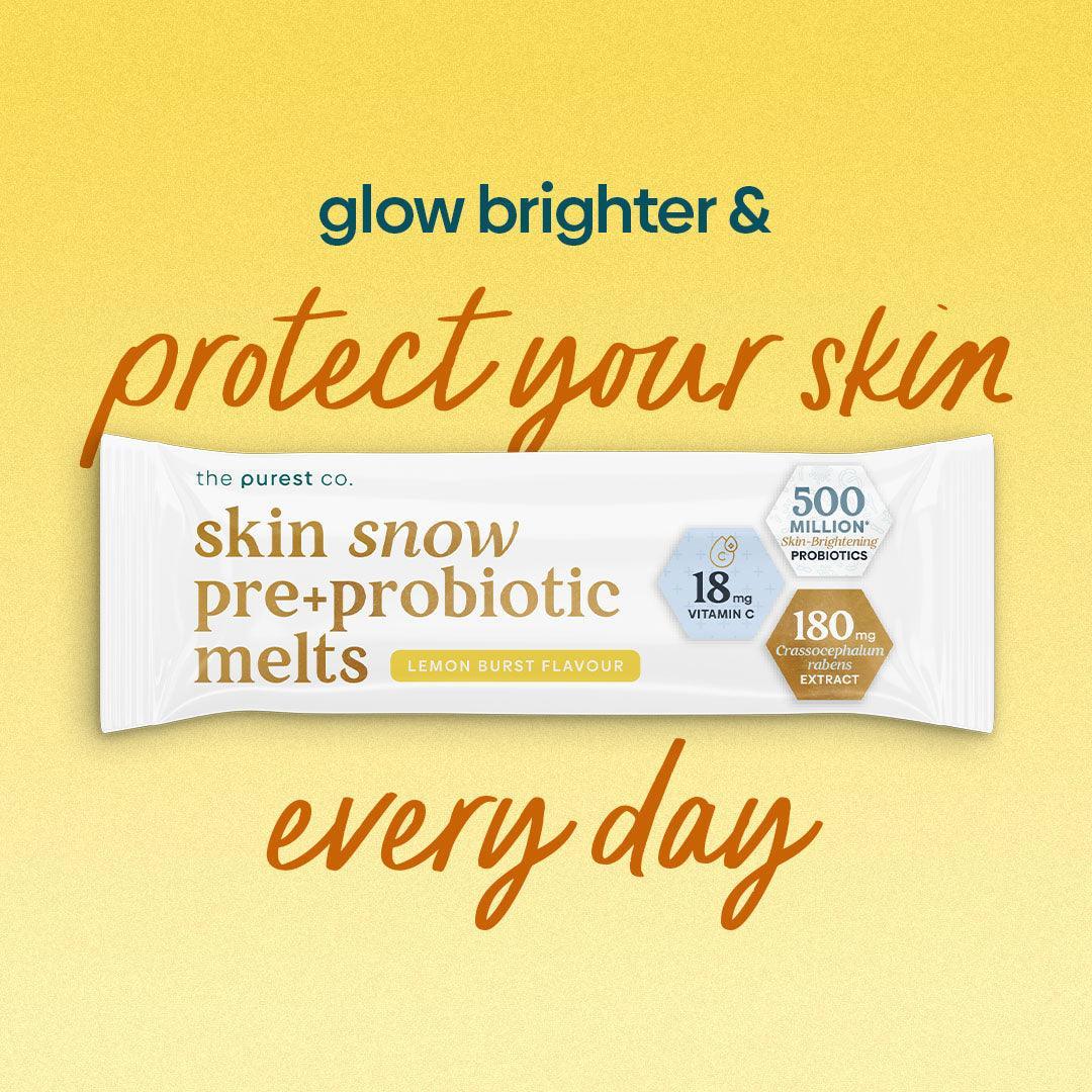 Skin Snow Pre+Probiotic Melts