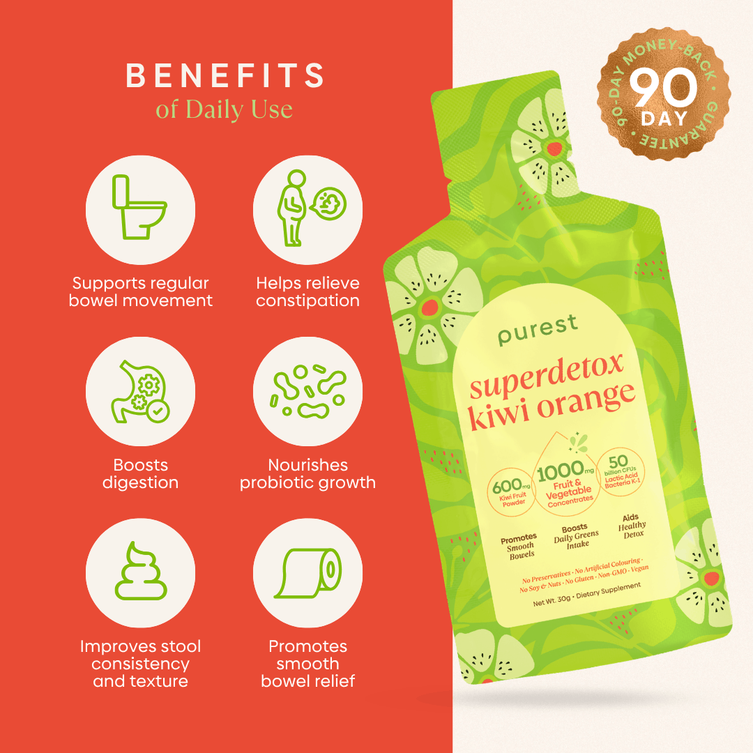 Superdetox Kiwi Orange Sachet Benefits of Daily Use