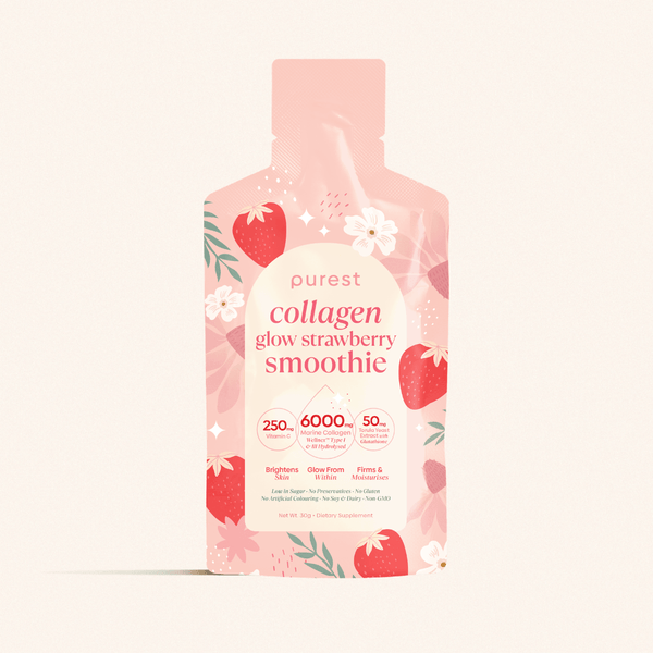 Collagen Glow Strawberry Smoothie