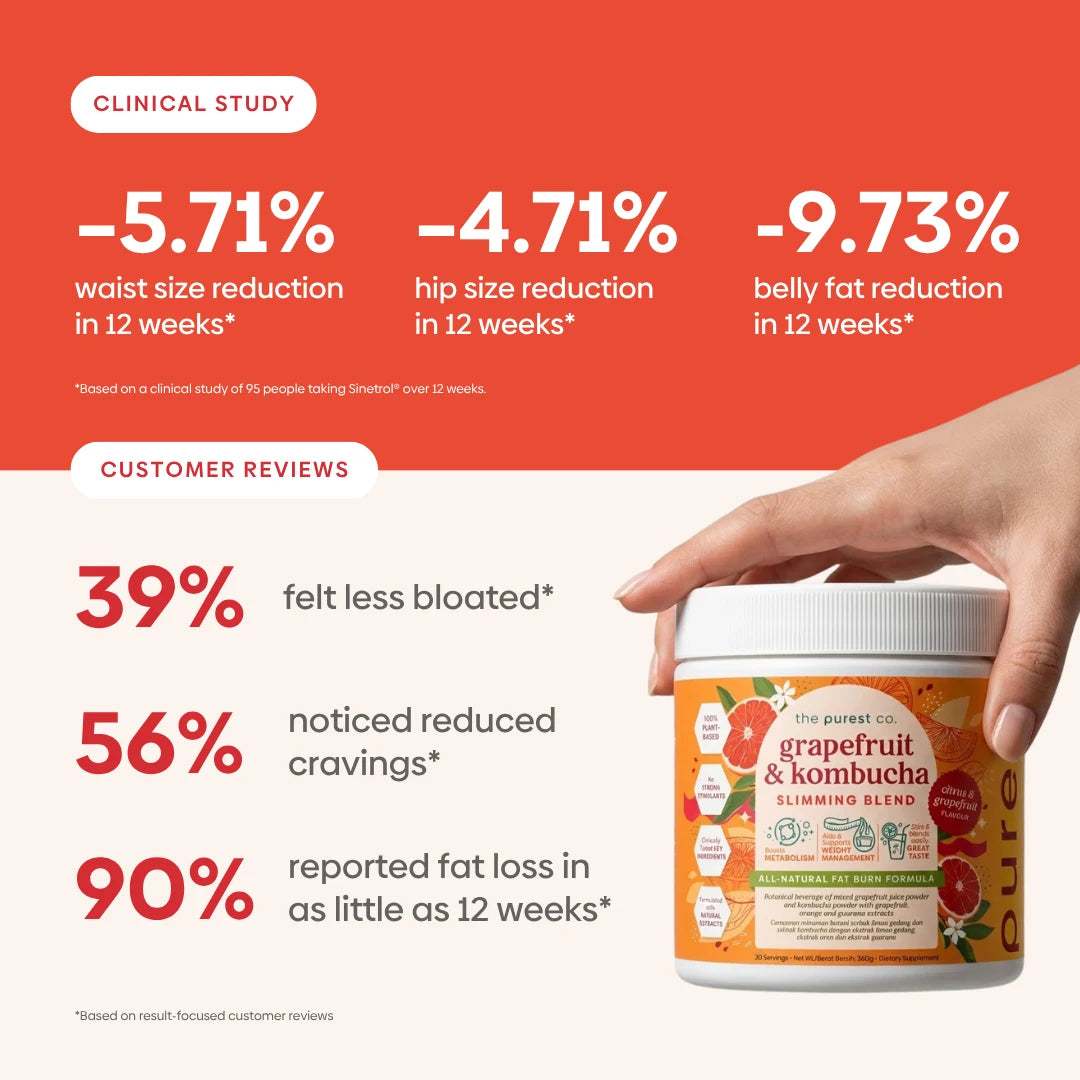 Grapefruit & Kombucha Slimming Blend.
