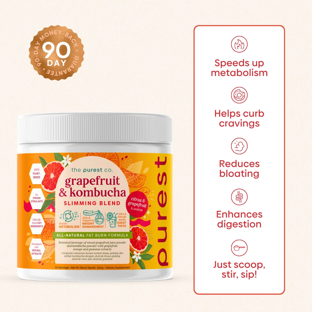 Grapefruit & Kombucha Slimming Blend.
